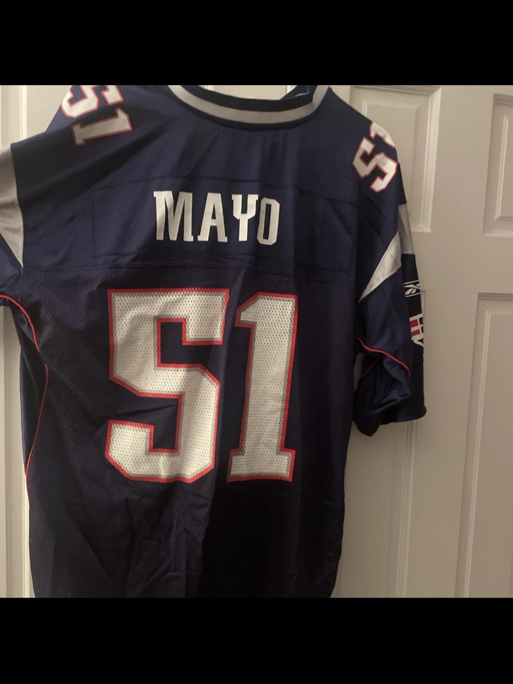 New England Patriots #51 Mayo Jersey Size 2XL Reebok On Field - Picture 2 of 4